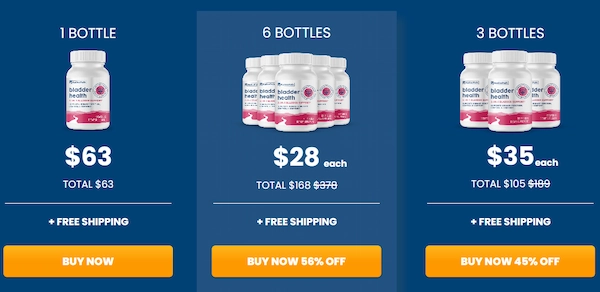 Nativepath Bladder Health pricing details
